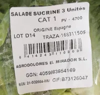 Salade sucrine