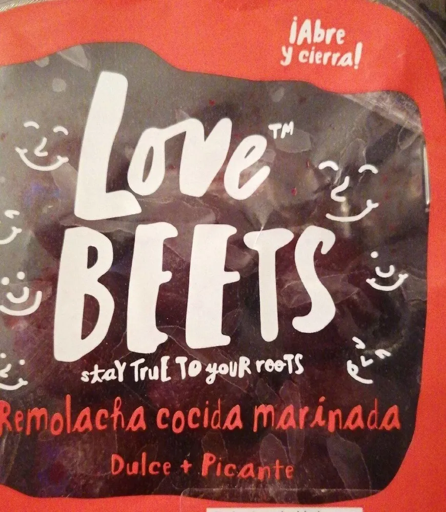 Remolacha cocida marinada