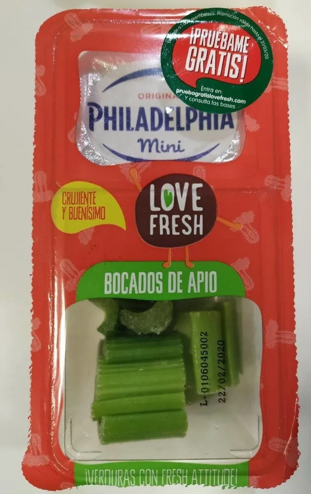 Bocados de apio