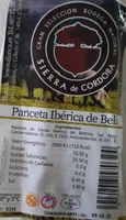 Panceta Ibérica de Bellota