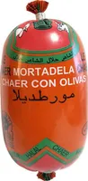 Mortadela de vaca con aceitunas