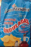 Patatas fritas onduladas sal y vinagre