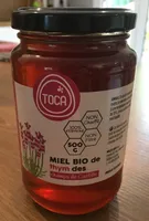 Miel bio de thym des champs de Castille
