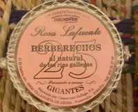 Berberechos al natural