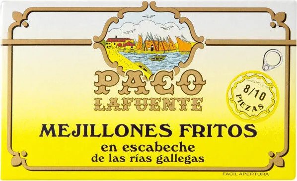 Mejillones fritos escabeche de las rías gallegas