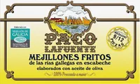Mejillones escabeche fritos de las rías gallegas