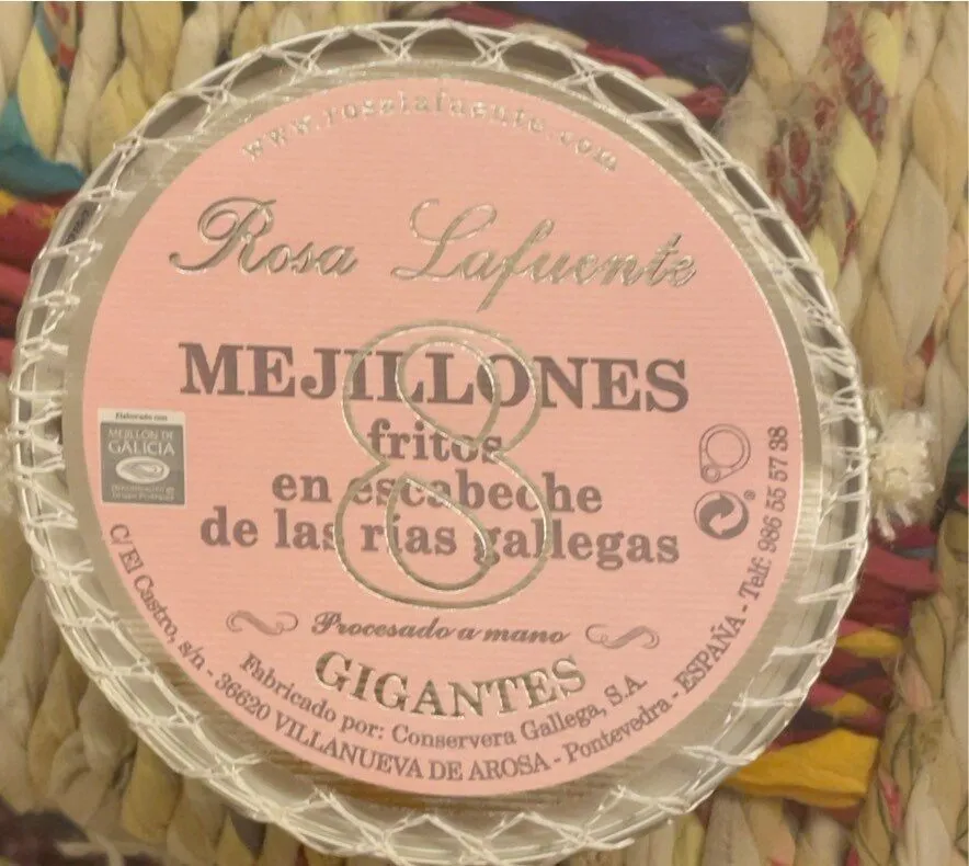 MEJILLONES FIRTOS EN ESCABECHE