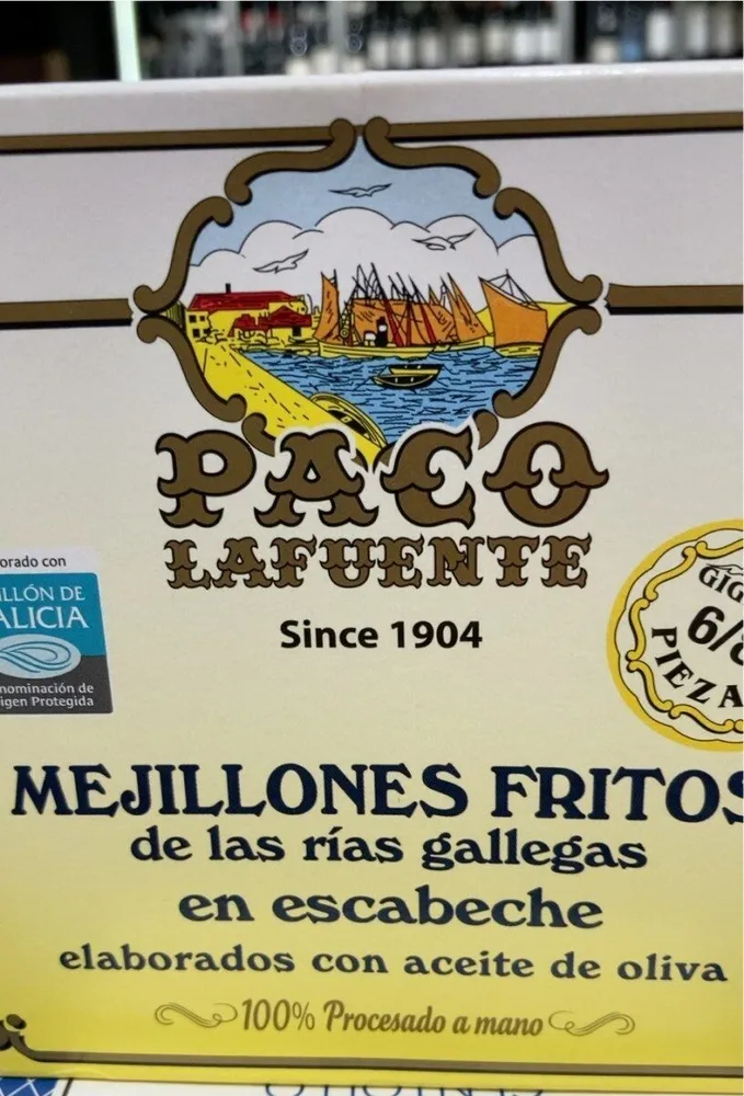 Mejillones fritos 6 / 8 piezas