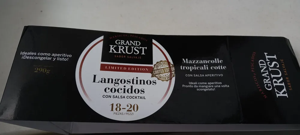 Langostinos Cocidos
