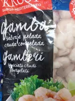Gamba  salvaje pelada cruda