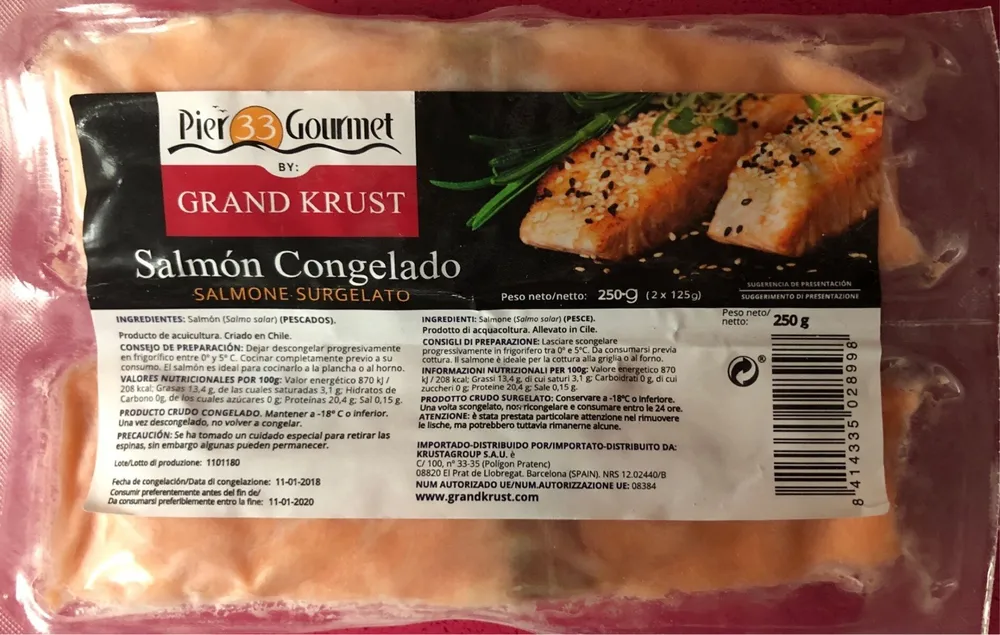 Salmón Congelado