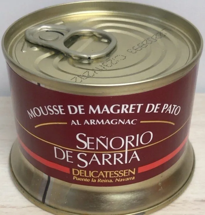 Mousse de magret de pato Al armagnac