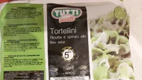Tortellini ricotta y espinaca