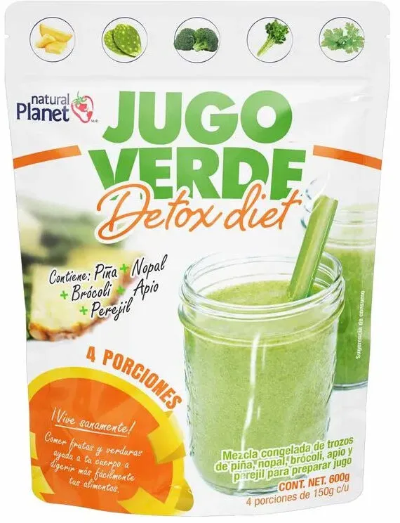 Jugo Verde Congelado Natural Planet