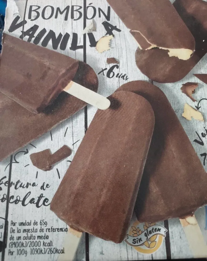 Bombón vainilla