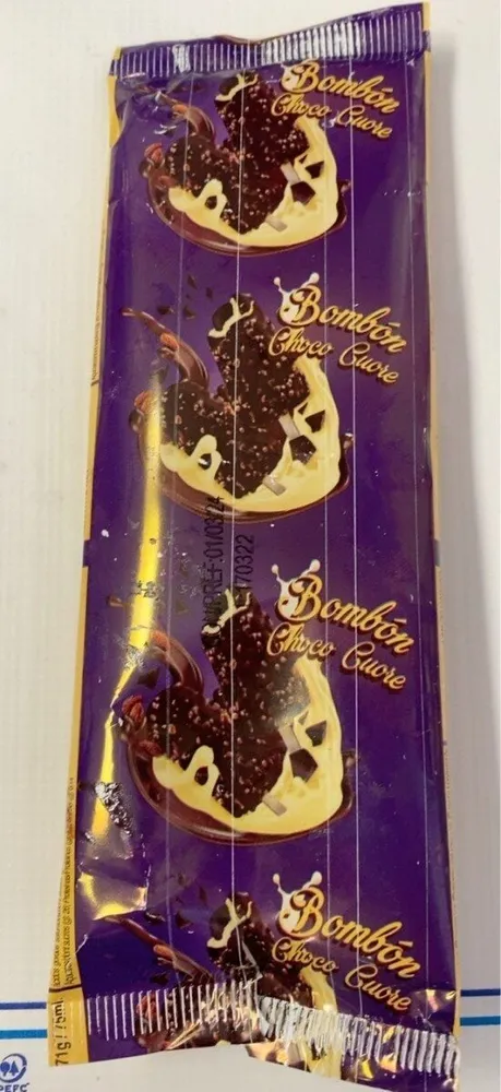 Bombon choco cuore