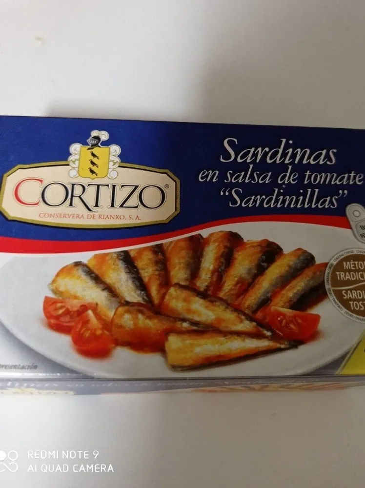 Sardinas en salsa de tomate