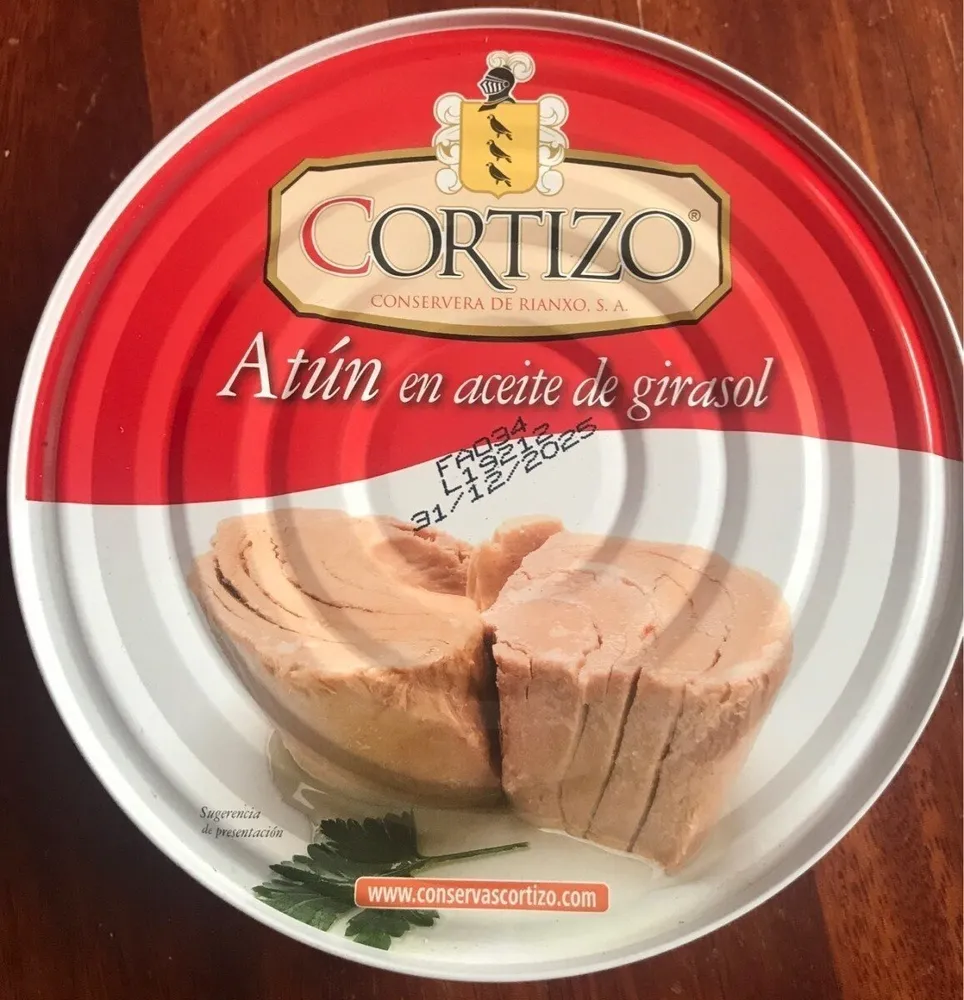Atun en aceite de girasol