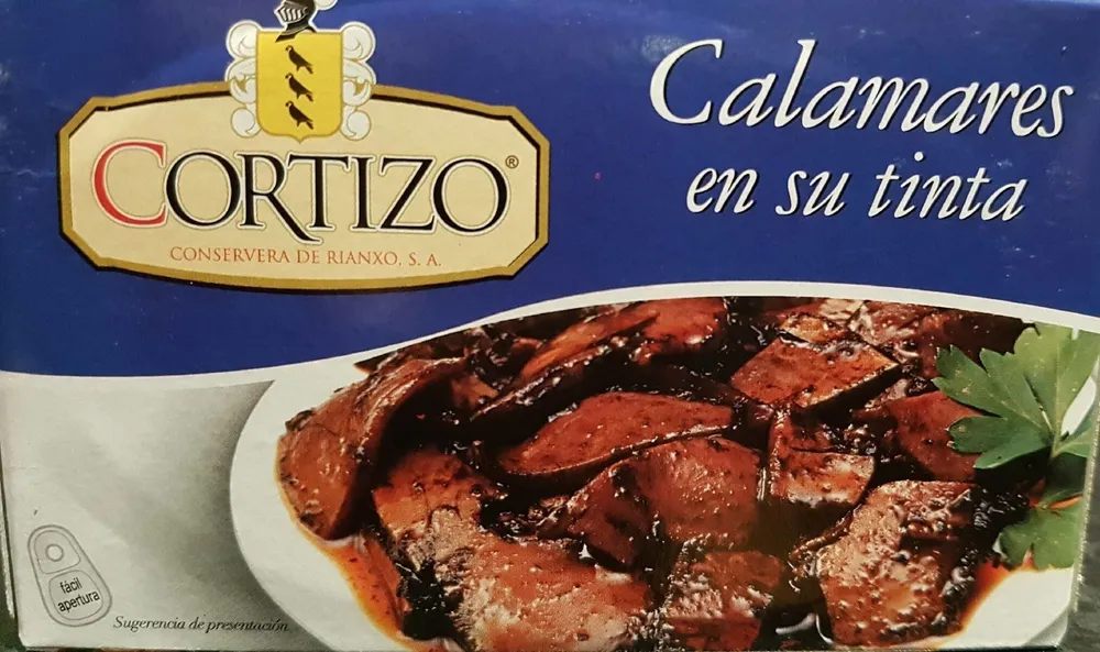 Calamares en su tinta