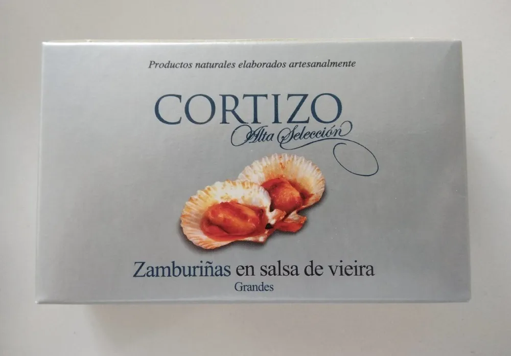 Alta Selección Zamburiñas en salsa de vieira grandes