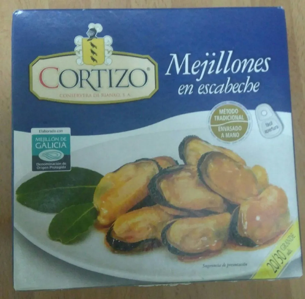 Mejillones en escabeche