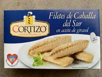 Filetes de Caballa del Sur en aceite de girasol
