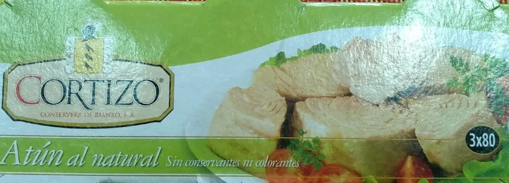 Atún ao natural Cortizo
