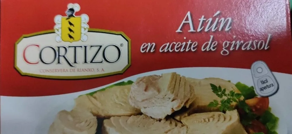 Atún en aceite de girasol