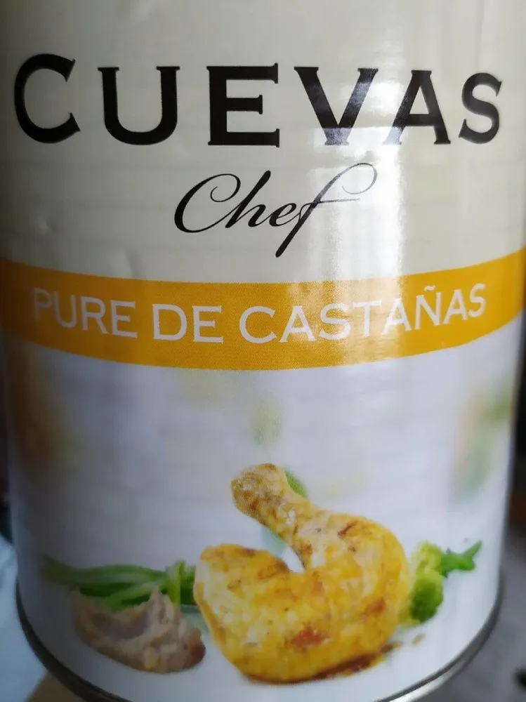 Puré de castañas