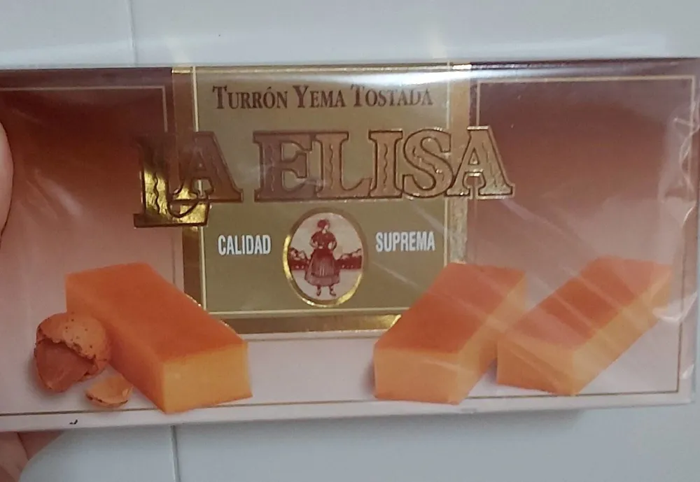 Turrón Yema Tostada