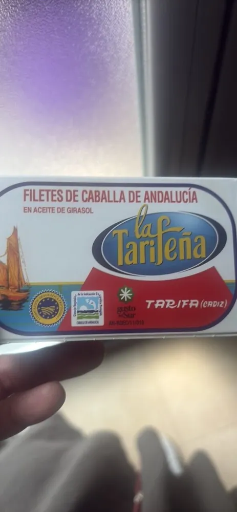 Filetes caballa en aceite de girasol