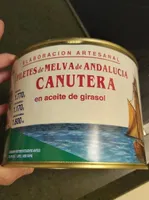 Filetes de malva de Andalucía canutera en aceite de girasol