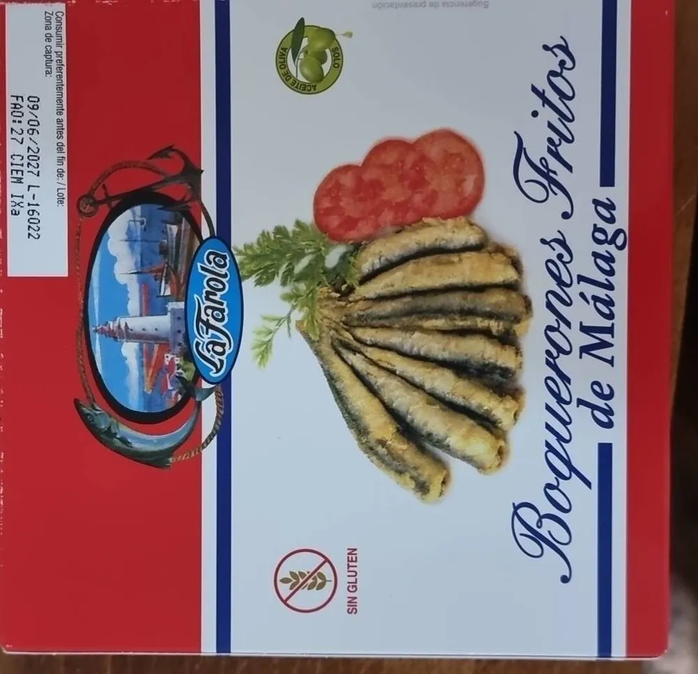 Boquerones fritos de Málaga