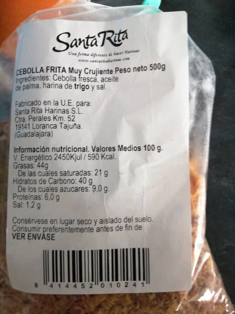 Cebolla frita