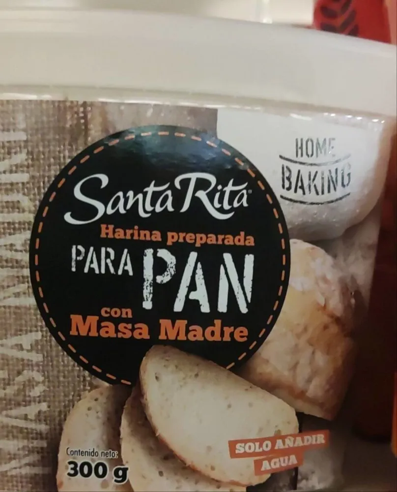 Harina preparada masa madre