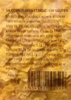 Corn flakes classic sin gluten