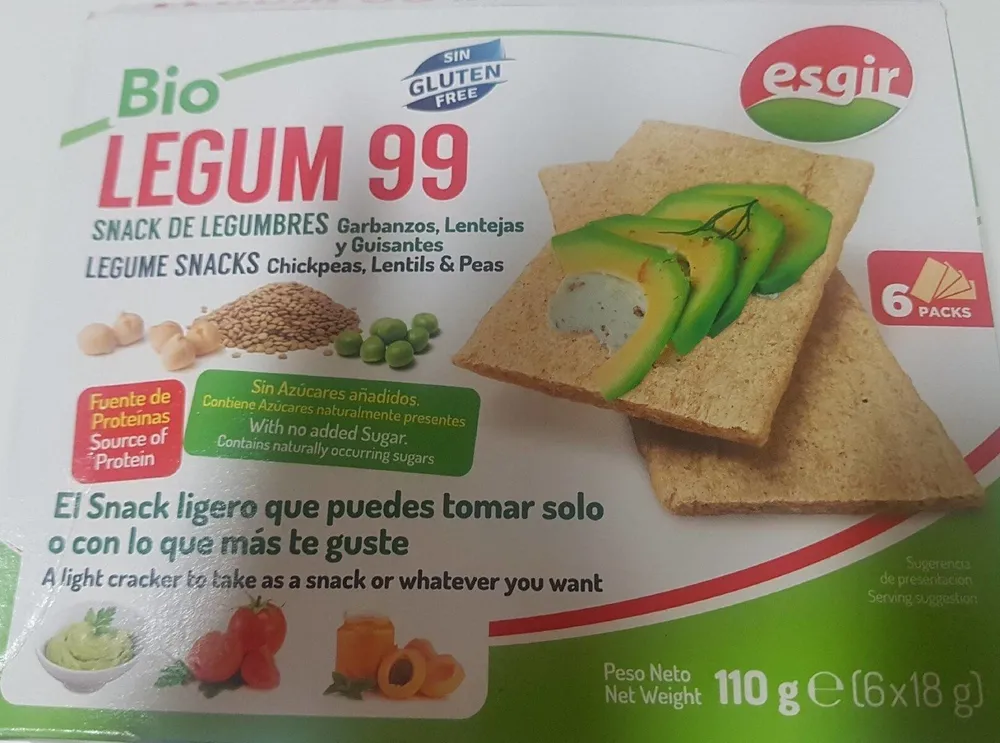 Legum 99 - Snack de legumbres