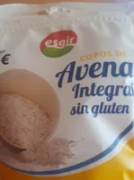 Copos de avena integral sin gluten