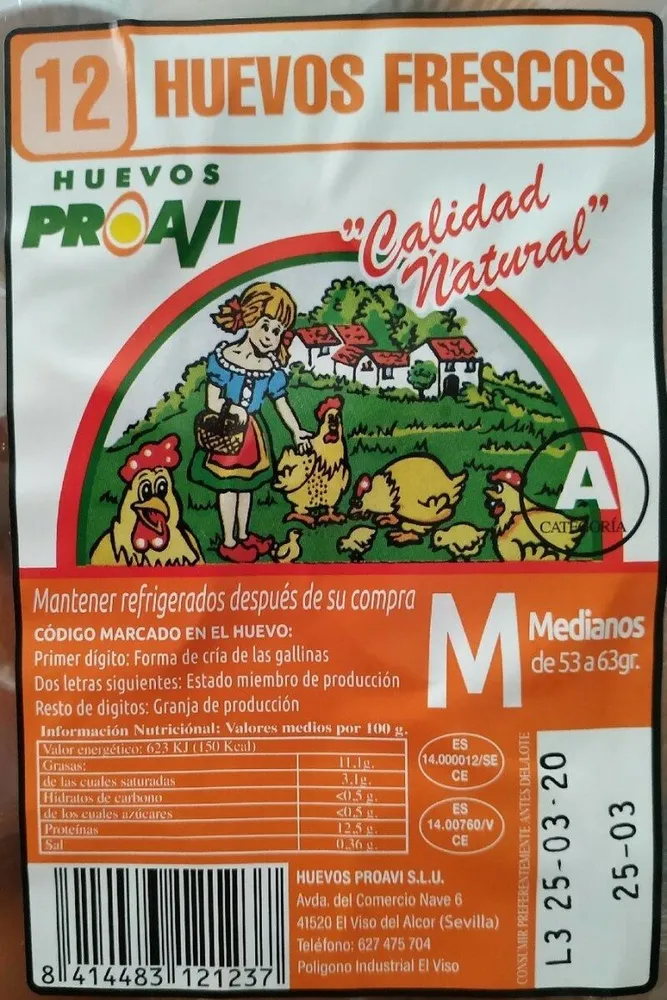 Huevos Proavi