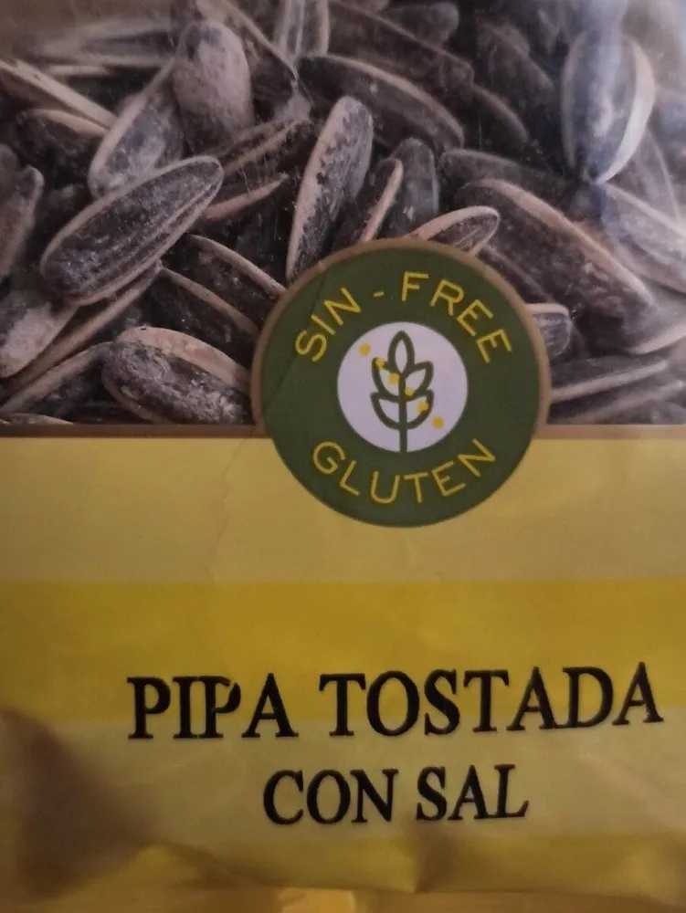 Pipa tostada con sal