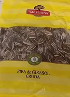Pipa de girasol cruda