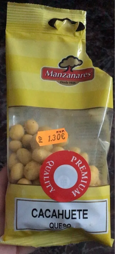 Cacahuete queso