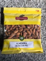 Manzanares Almendra Cruda Con Piel