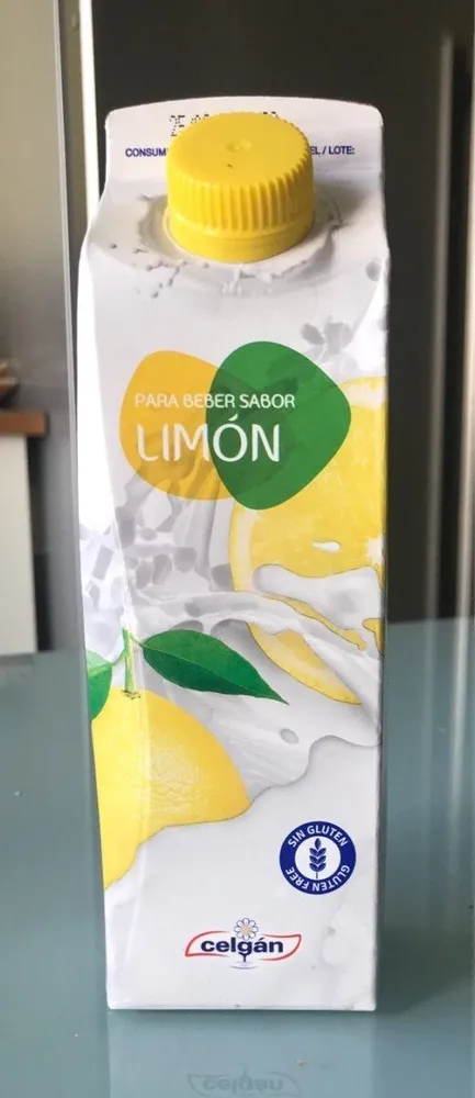 Yogur liquido sabor limon