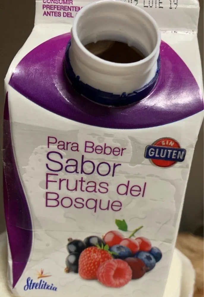 Yogurt sabor frutas del bosque