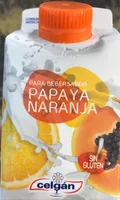 Yogur Liquido Papaya-naranja Celgan