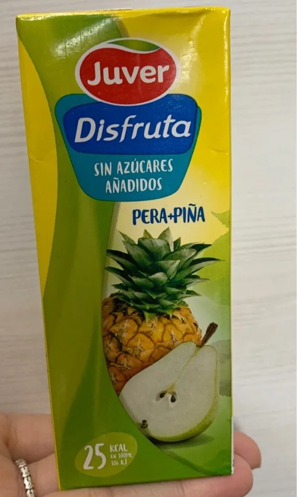 Zumo pera +piña