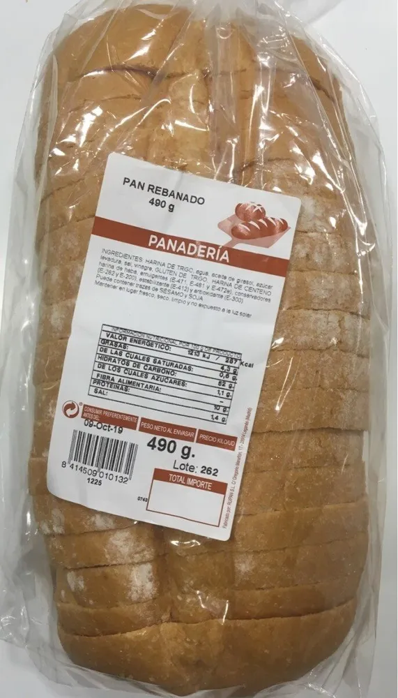 Pan Rebanado