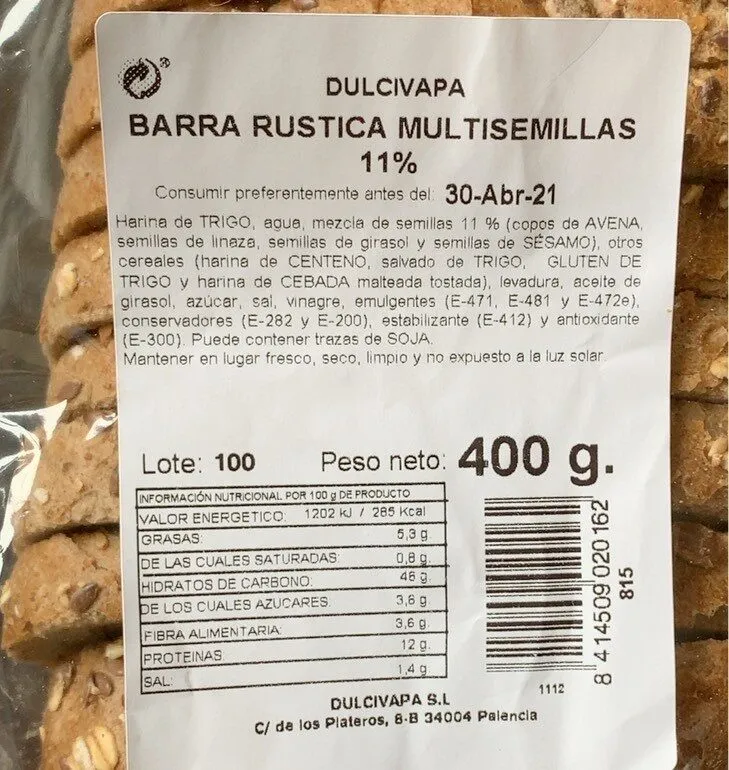 Bara rustica de pan