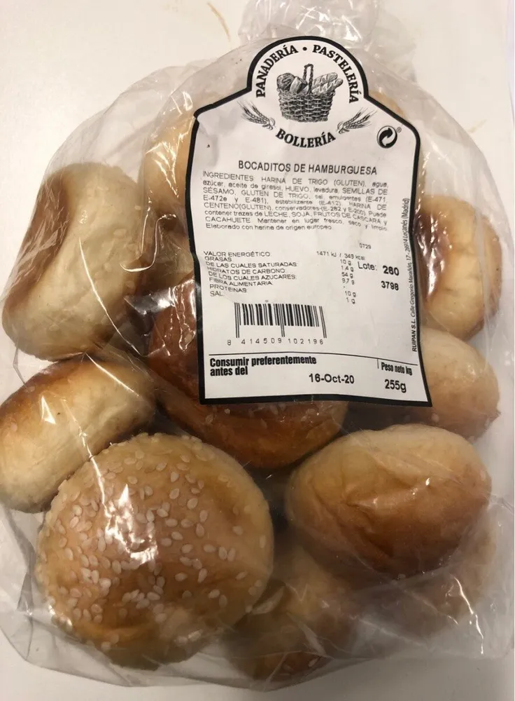 Bocadillo de hamburguesa
